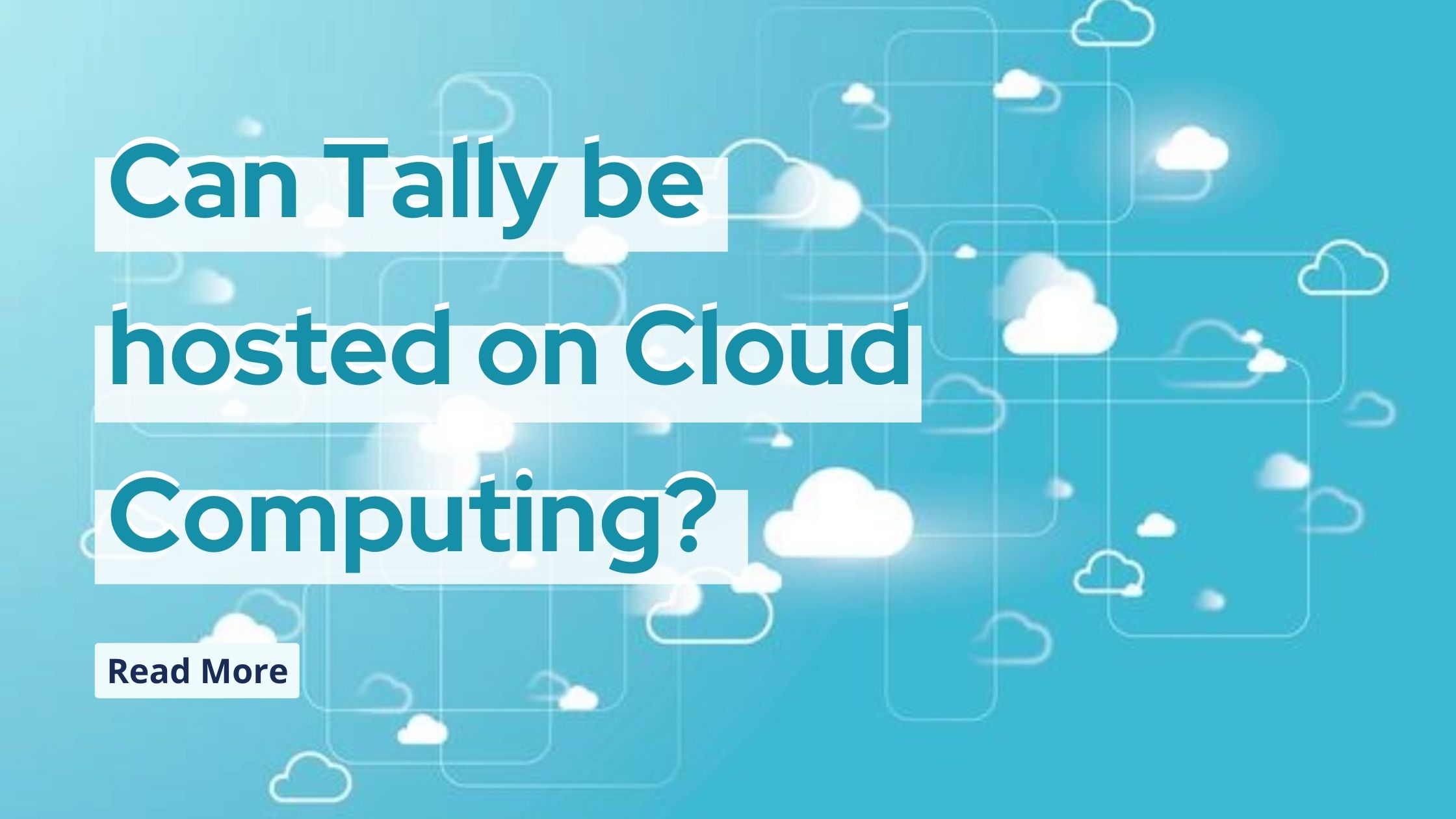 Tally on Cloud computing