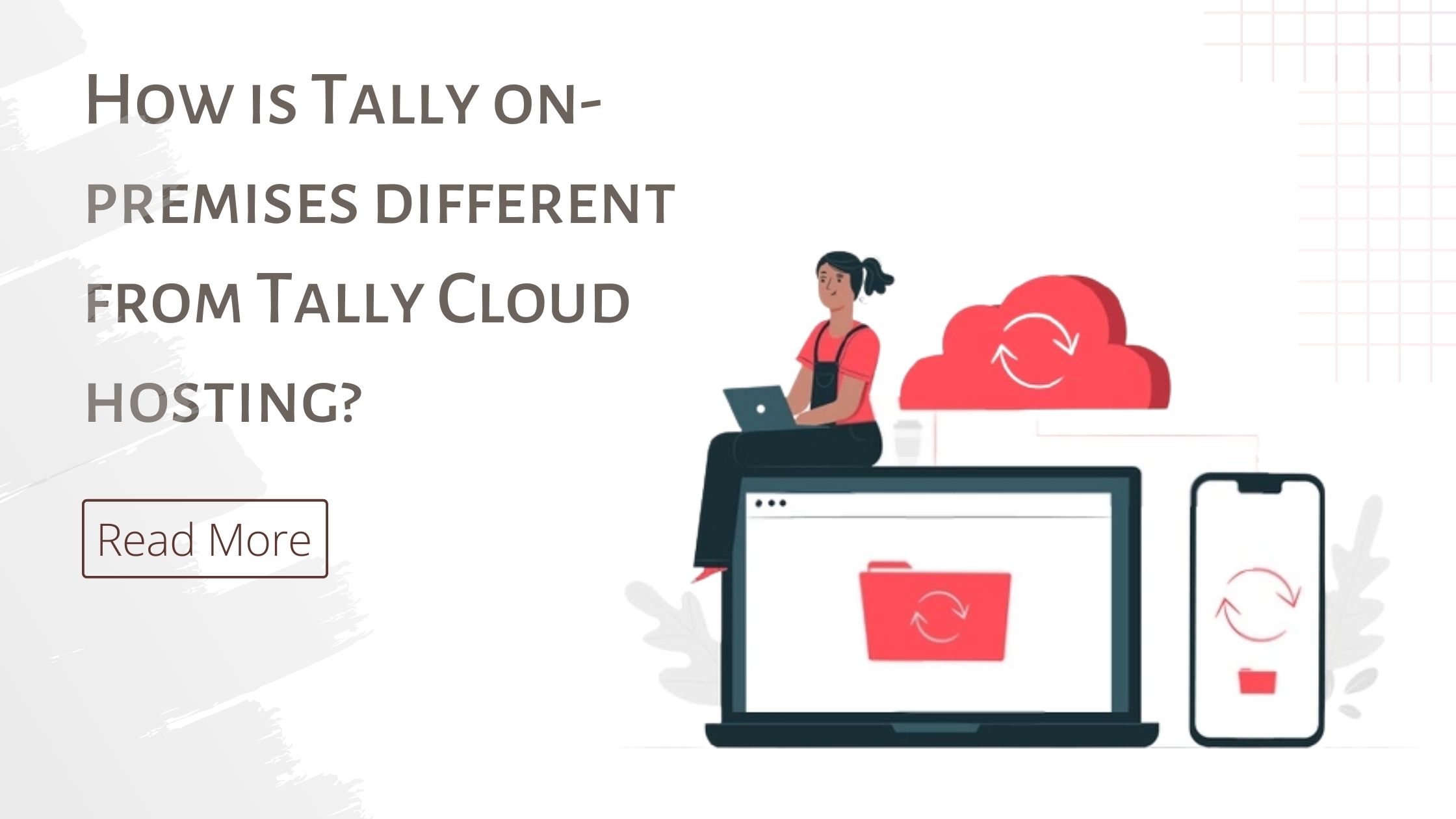 Tally on cloud different from on-premises